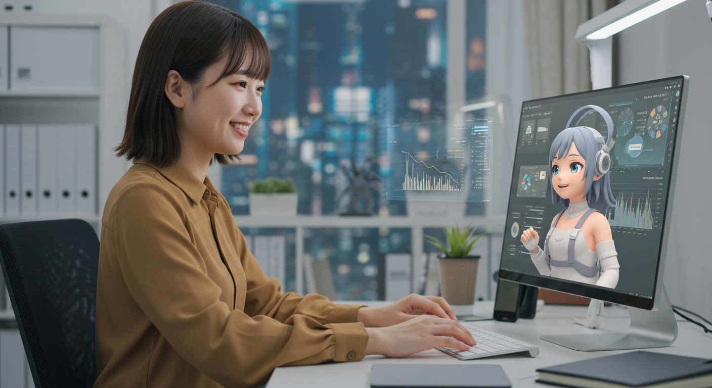 AIをパートナーして業務効率化をコーディネート　サポート　AIを活用して少子高齢化対策